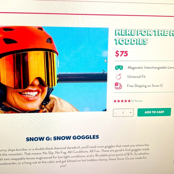 Goodr Sunglasses Other Nwt Unisex Goodr Ski Goggles With Interchangeable Lenses